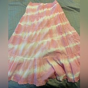 Generation love pink and white tie dye skirt. Size small. NWT